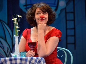 Rebecca Northan as Mimi in the Grand Theatre production of Blind Date. (Free Press file photo)
