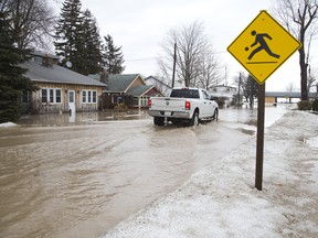 File photo of flooding on Imperial Road in Port Bruce in 2018.