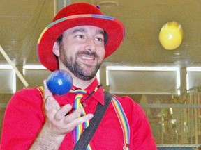 Chad Bogle, better known as Bogle the Magic Clown, pled guilty to obtaining sexual services in exchange for money from a developmentally delayed woman in Stratford Superior Court Friday morning. File photo  KRISTINE JEAN/MITCHELL ADVOCATE