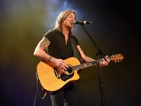 Keith Urban brings his Urban’s Graffiti U World Tour to Budweiser Gardens Sept. 15.
Jason Kempin/Getty Images