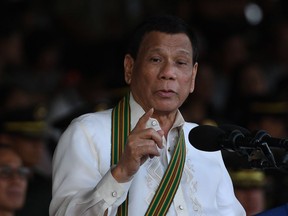 Philippine President Rodrigo Duterte (AFP/Getty Images)
