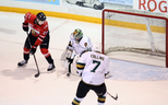 The London Knights dropped Game 2 in heartbreaking fashion to the Owen Sound Attack in Owen Sound Saturday night. (Greg Cowan/Postmedia)