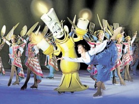 Disney on Ice: Dream Big features international figure skating stars and musical numbers from Disney classics such as as Beauty and the Beast.