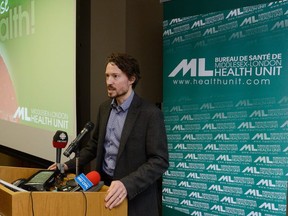 Medical officer of health Chris Mackie. (File photo)