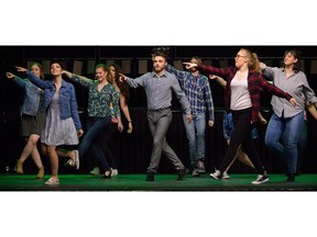 Theatre Western dress rehearsal of the musical If/Then at the Mustang Lounge at Western University on Tuesday March 13, 2018. (MORRIS LAMONT/THE LONDON FREE PRESS)