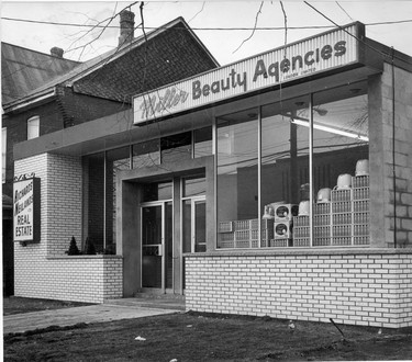 Miller Beauty Agencies, 358 York Street, 1965. (London Free Press files)