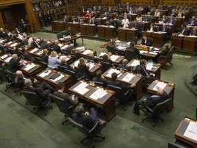 The Legislative Assembly of Ontario in Toronto. (File photo)