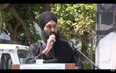 YouTube screen capture of NDP Leader Jagmeet Singh at a 2015 rally in San Francisco.