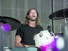 July Talk drummer Danny Miles, who was born in London, said the band is "flattered and very thankful" after their album Pray For It won alternative album of the year at the Juno Awards on Sunday. (Postmedia file photo)