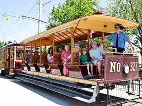 All aboard the old streetcars at the Halton County Radial Railway Museum in Milton.