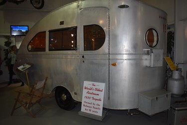 The Jack Sisemore RV Museum in Amarillo, Texas houses the world's oldest Airstream, a 1938 Torpedo, owned by the Holman family for 81 years.

BARBARA TAYLOR/The London Free Press/Postmedia News