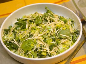 Celery root salad features intense flavour. Mike Hensen/The London Free Press/Postmedia Network