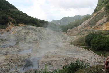 Sulphur Springs at the drive-in volcano near Soufriere in St. Lucia is the collapsed crater of a volcano where visitors can go to enjoy a mud bath.
JOE BELANGER/The London Free Press/Postmedia News
