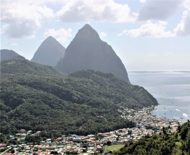 The Pitons, a World Heritage Site in St. Lucia, are volcanic plugs about 2,500 in height overlooking the town of Soufrire and the Caribbean Sea.
JOE BELANGER/The London Free Press/Postmedia News
