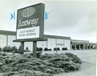 Amway of Canada located on Exeter Road, 1981. (London Free Press files)