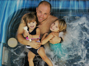 Family time is time to put down the tablets and smartphones, switch off thoughts of work and school and hop in the hot tub together.