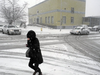 A rare April snow storm continued hitting parts of Ontario, including the London region, on Tuesday. This photo is taken in Kenora (Postmedia)