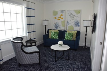 A separate sitting area enhances a suite at the Oceans Edge Resort and Marina on Stock Island in Key West.
WAYNE NEWTON
SPECIAL TO POSTMEDIA NEWS