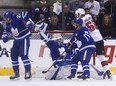 Toronto Maple Leafs take on the Ottawa Senators during a regular season game. (Postmedia Network file photo)