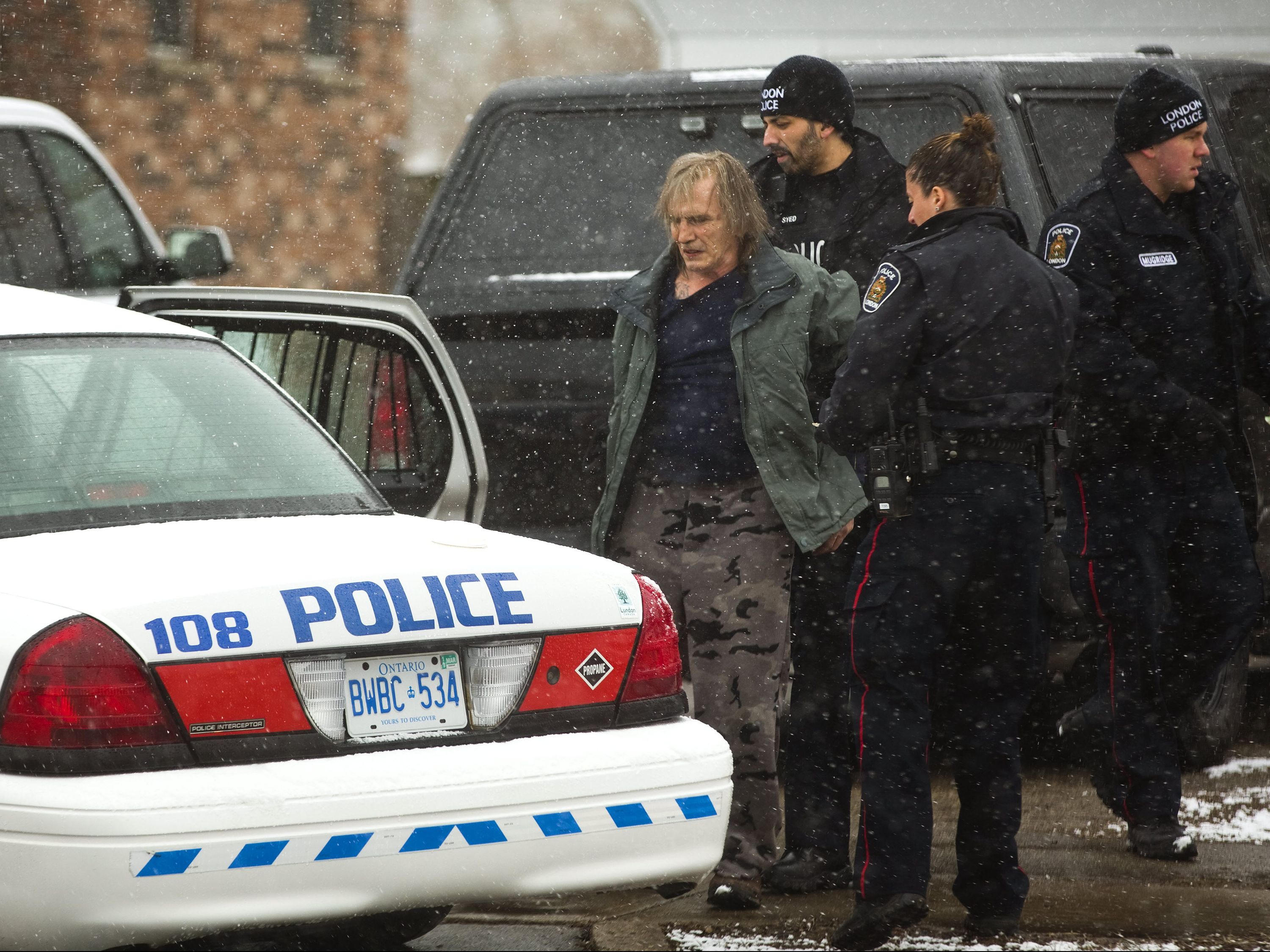 London police Clarke Road standoff arrest London Free Press