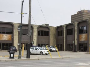 120 York Street, potential safe drug injection site in London.  (Mike Hensen/The London Free Press)