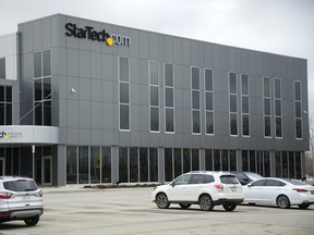 Recent industrial expansions, like that at StarTech.com's east-end plant, above, are among several positive signs for London's economy, city economic development officials say. Mike Hensen/The London Free Press