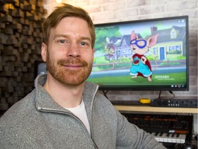 Mark Duffield of London has a Daytime Emmy Award nomination for his work in sound editing for a children's animated show. Mike Hensen/The London Free Press