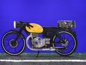 Erik Olson’s Motorcycle#1: Daylight is part of a new exhibition with installations on at London’s Michael Gibson Gallery until April 28.