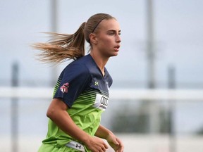 Kaila Novak. (League1 Ontario photo)