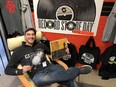 Mark Alles, the manager of The Record Works, shows off a couple of the limited-edition records that will be available Saturday during Record Store Day. (BRUCE URQUHART/SENTINEL-REVIEW)