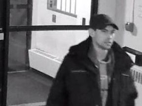 London police are seeking this man in connection to a break and enter April 20.