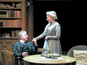 Scott Wentworth plays James Tyrone and Seana McKenna is Mary Cavan Tyrone in the Stratford Festival production Long Day’s Journey Into Night, which opens Wednesday at Studio Theatre.  (EMILY COOPER, Stratford Festival)