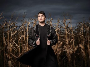 Toronto-based composer and vocalist Jeremy Dutcher plays the Music Salon at The Avondale on July 18 in Stratford. (MATT BARNES, Handout)