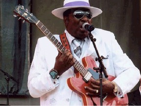 Blues legend Eddy The Chief Clearwater is on stage at London Music Club Thursday.