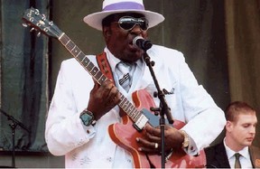 Blues legend Eddy The Chief Clearwater is on stage at London Music Club Thursday.