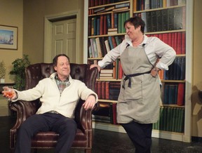 Elmira Theatre Company’s production of On a First Name Basis by Norm Foster, starring Deb Deckert and Gord Cameron, is the opening show of the four-day Theatre Ontario Fesival at the Palace Theatre Wednesday through Saturday.