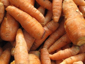 It’s more likely carrots grown in your garden won’t be contaminated but thorough cleaning is a must. (Associated Press file photo)