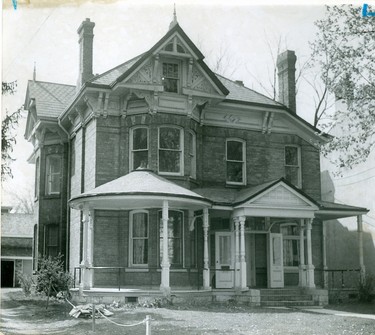 The former men's residence of the London College of Bible and Missions on Queen's Avenue, will become a United Community Services' sponsored boys' home, 1968. (London Free Press files)