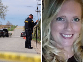 Dale Carruthers/The London Free Press (left); Facebook photo of Laura Wigelsworth