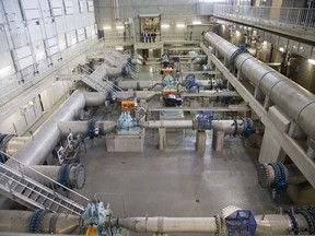 The Southwest Pumping Station and Reservoir in London, Ont. (DEREK RUTTAN, The London Free Press)