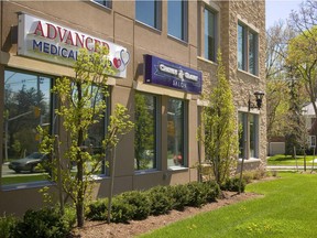 Advanced Medical Group at Richmond and Victoria streets in London offers a cardiac care program. (MIKE HENSEN, The London Free Press)