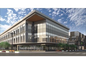 Medpoint Health Care Centre’s new headquarters is at West 5 in west London, which aims to be Ontario’s most sustainable community with its smart technology and natural elements.