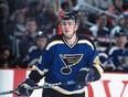 Mike Van Ryn of the St. Louis Blues in 2002. (Getty Images)