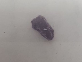 London police seized three grams of suspected purple fentanyl earlier this week. (Police supplied photo)