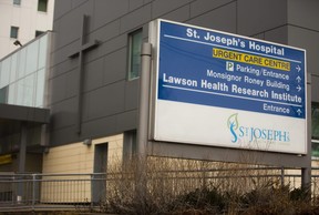 St. Joseph’s Health Care London. (File photo)