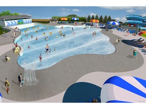 East Park’s mega-wave pool, southwestern Ontario’s largest, is having a grand opening party June 21 for anyone who purchases a ticket.