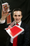 Londoner Keith Brown, a world-class magician.