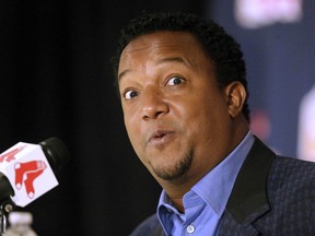 Former Boston Red Sox pitcher Pedro Martinez.  (File photo)