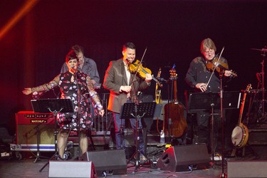 The Western Swing Authority perform during the Country Music Awards Ontario at Centennial Hall in London. (DEREK RUTTAN, The London Free Press)