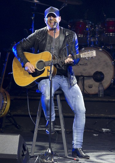 Tim Hicks performs during Country Music Awards Ontario at Centennial Hall in London, Ont. on Sunday June 3, 2018. Derek Ruttan/The London Free Press/Postmedia Network